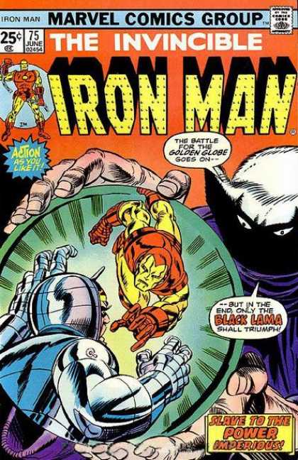 Iron Man 75 - Black - Action - Battle - Power - Slave