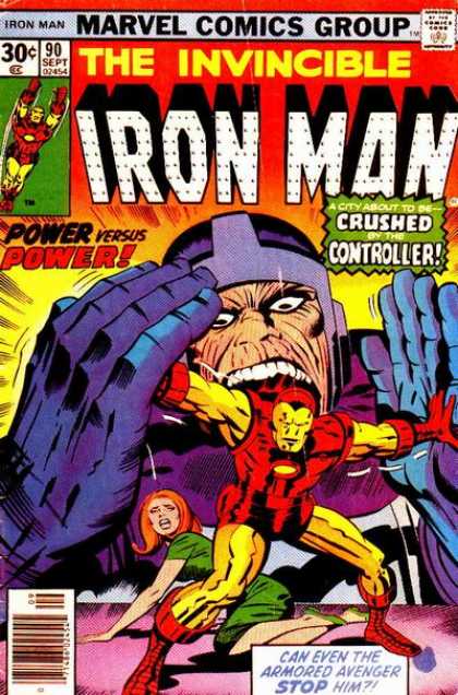 Iron Man 90 - Power - Crushed - Controller - City - Avenger - Jack Kirby