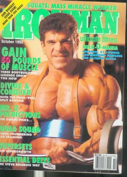 Ironman - October 1992