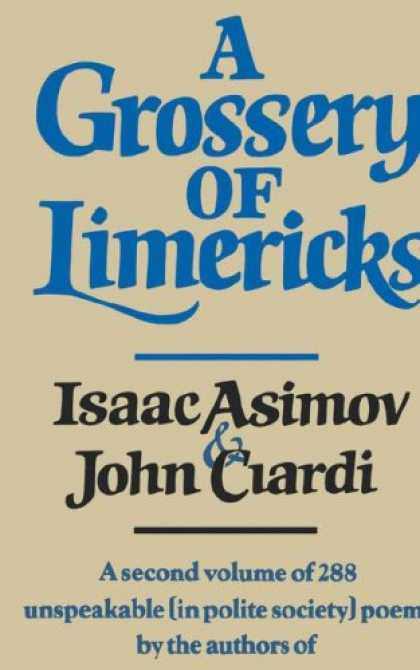 Isaac Asimov Books - A Grossery of Limericks