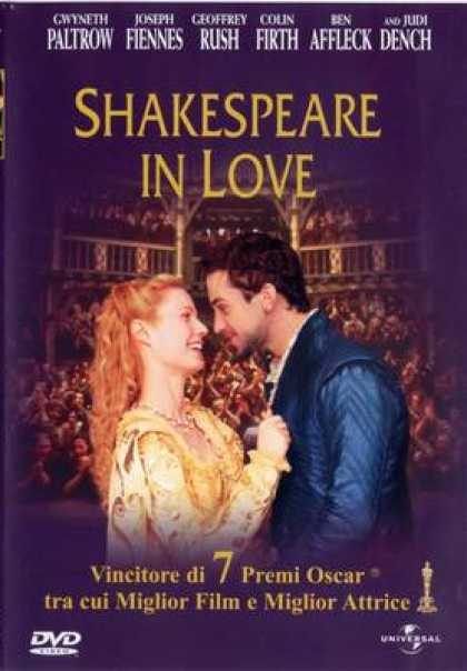 Italian DVDs - Shakespeare In Love