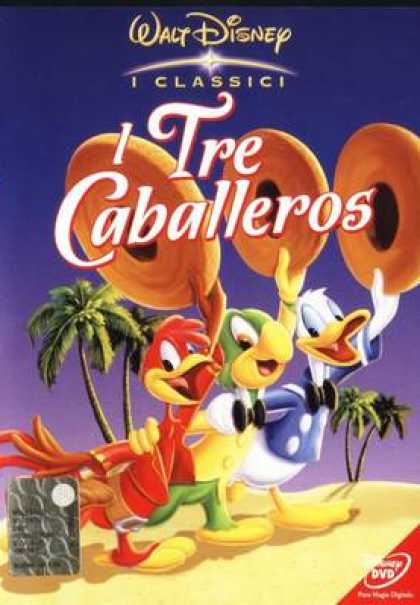 Italian DVDs - The Three Caballeros