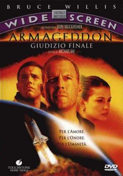 Italian DVDs - Armageddon