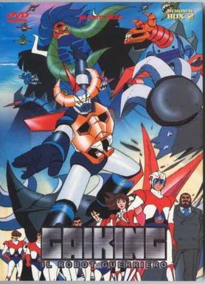 Italian DVDs - Gaiking Italian Box 2