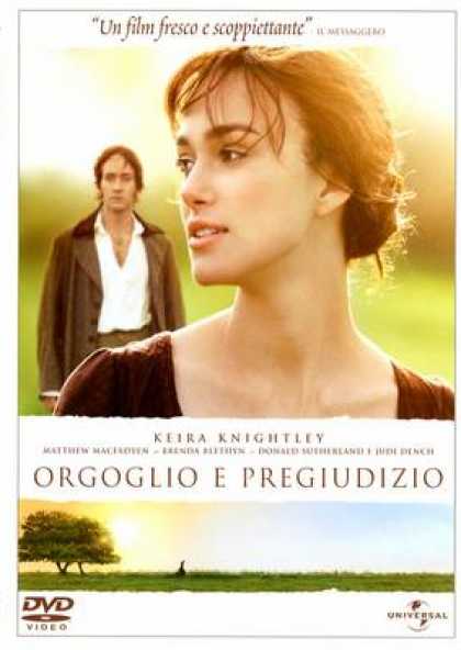 Italian DVDs - Orgoglio E Pregiudizio