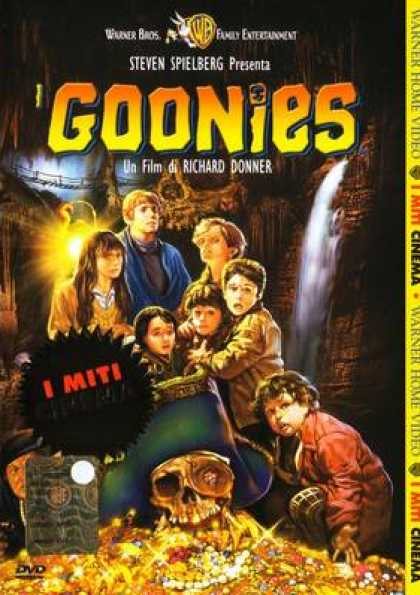 Italian DVDs - The Goonies