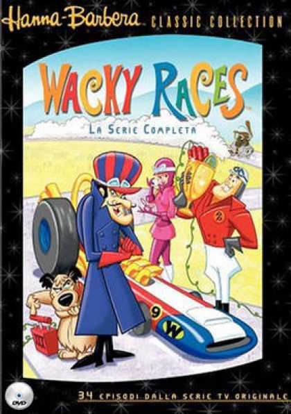 Italian DVDs - Wacky Races