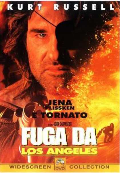 Italian DVDs - Escape From La Widescreen