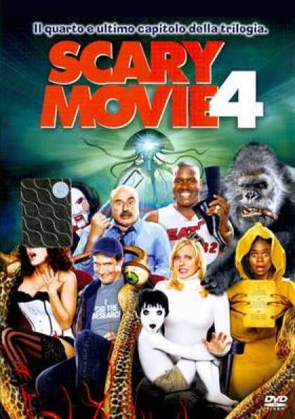 Italian DVDs - Scary Movie 4