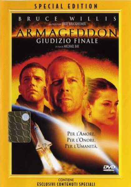 Italian DVDs - Armageddon Special