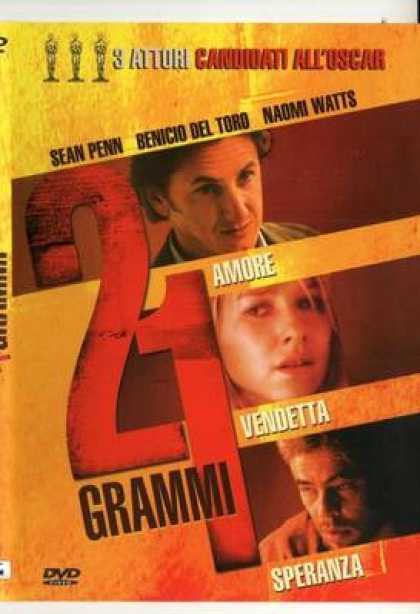 Italian DVDs - 21 Grammi