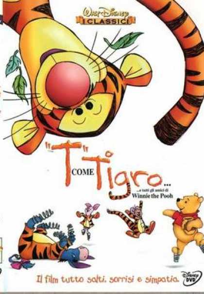Italian DVDs - The Tigger Movie