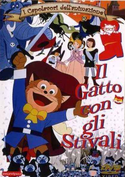 Italian DVDs - Il Gatto Con Gli Stivali