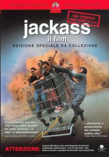 Italian DVDs - Jackass The Movie