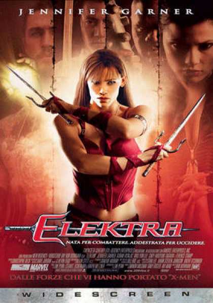 Italian DVDs - Elektra
