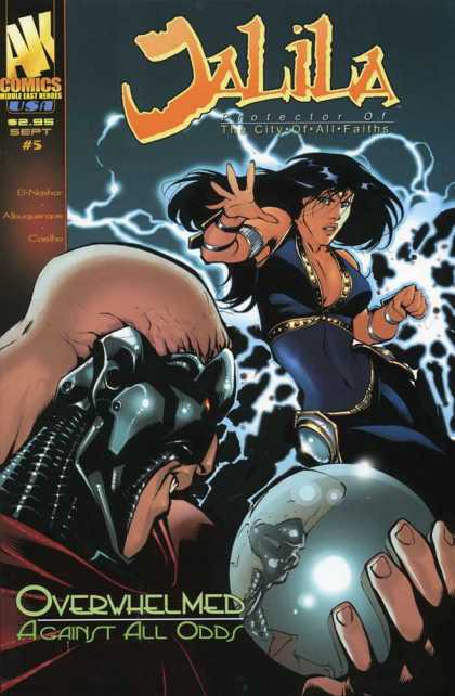 Jalila 5 - Lightning - Metal Mask - Orb - Ak Comics - Against All Odds
