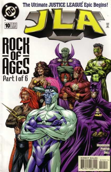 JLA 10 - Rock Of Ages - Part 1 Of 6 - Morrison - Porter - Dell - Howard Porter, John Dell