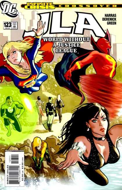 JLA 123 - Fly - Captain - Lady - Girl - Man