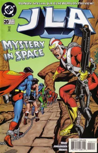 JLA 20 - Jla - Mystery In Space - Superhero Prisoners - Superman - Bonus Special Jla Elseworlds Preview - Howard Porter, John Dell