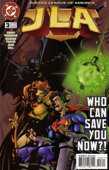 JLA 3 - Who Can Save You - Grant Morrison - Howard Porter - John Dell - Light - Howard Porter, John Dell