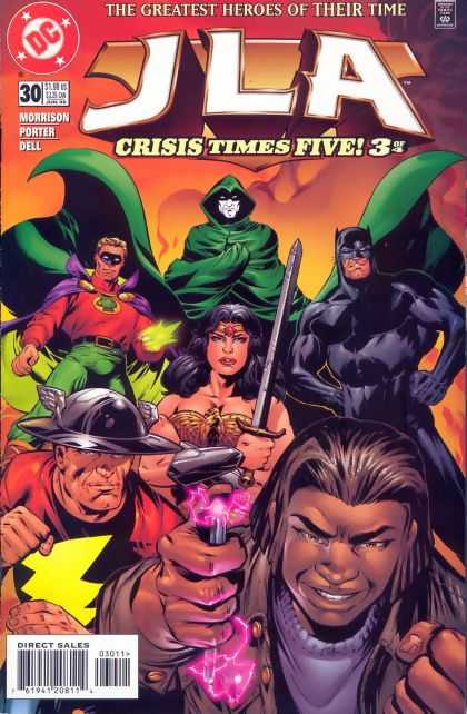 JLA 30 - Justice League - Jusice Society - Wildcat - Wonder Woman - The Spectre - Howard Porter, John Dell