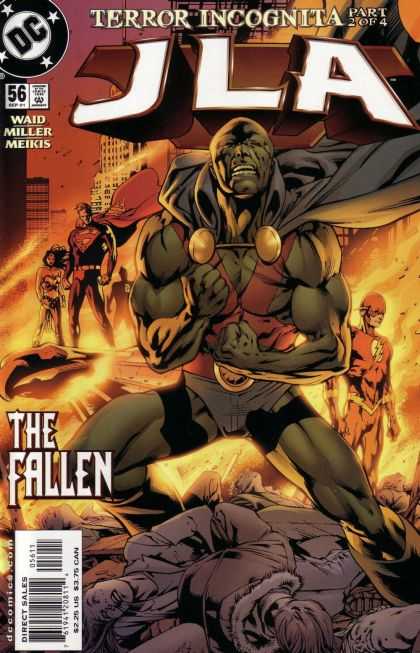 JLA 56 - Terror Incognita - Waid - Miller - Meikis - The Fallen - Bryan Hitch