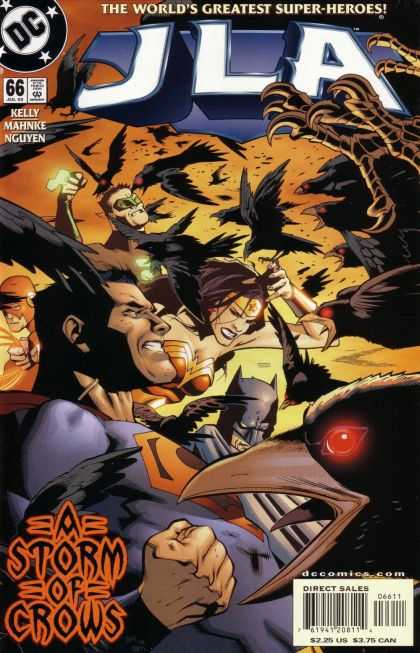 JLA 66 - Jla - Action Thrill - Girl - Hero - Crows - Doug Mahnke