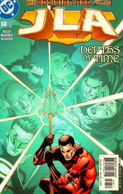 JLA 68 - Superman - Batman - Dc - Flash - Vision - Doug Mahnke