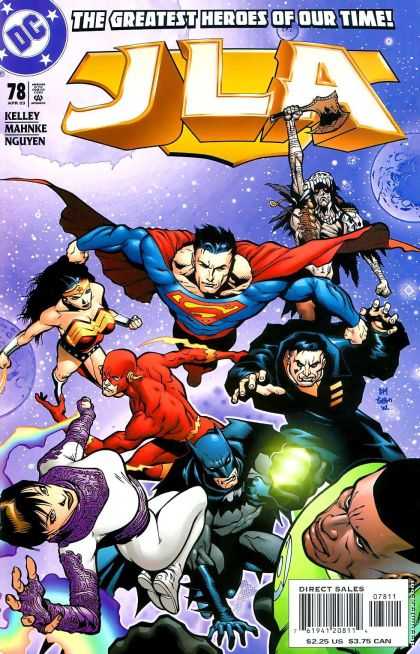 JLA 78 - Dc - Kelley - Mahnke - Nguyen - Approved By The Comics Code Authority - Doug Mahnke