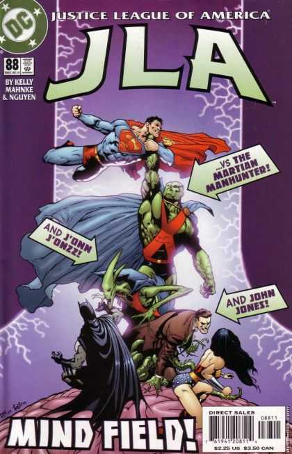 JLA 88 - Batman - Superman - Martian Manhunter - John Jones - Justice League Of America - Doug Mahnke