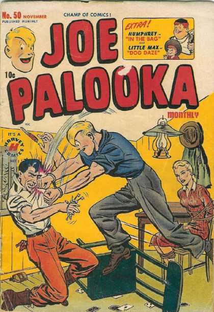 Joe Palooka 50 - Champ Of Comics - Humphrey - Little Max - Harvey Comics - Joe Simon