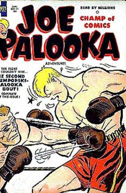 Joe Palooka 81 - Low Blow - Dirty Trick - Ouch - Below The Belt - Hurt - Joe Simon