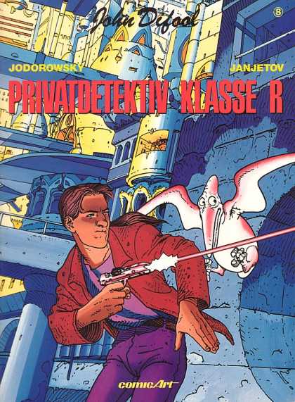 John Difool 9 - Janjetov - Flying Dinosaur - Pistol - City - Privadetektiv Klasse R