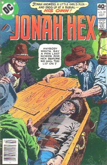 Jonah Hex 29 - Buried Alive - Rednecks - Unshaven - Grave - Coffin - Luis Dominguez, Rafael Garres