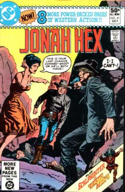 Jonah Hex 41 - Coward - Western - Cowboys - Scalphunter - Death Mist - Luis Dominguez