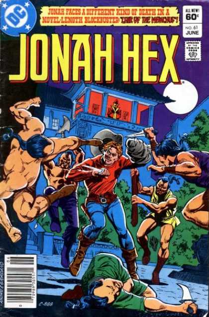 Jonah Hex 61 - Knife - Sticks - Axe - Tower - Full Moon - Dick Giordano, Ross Andru