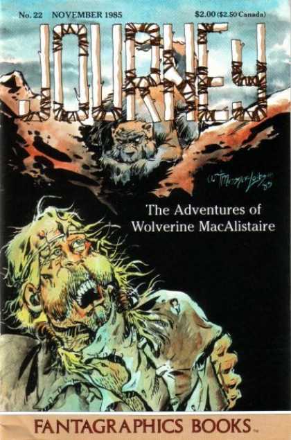 Journey 22 - Sabertooth Tiger - Cavemen - Wolverine - Macalistaire - Mountain - William Messner-Loebs