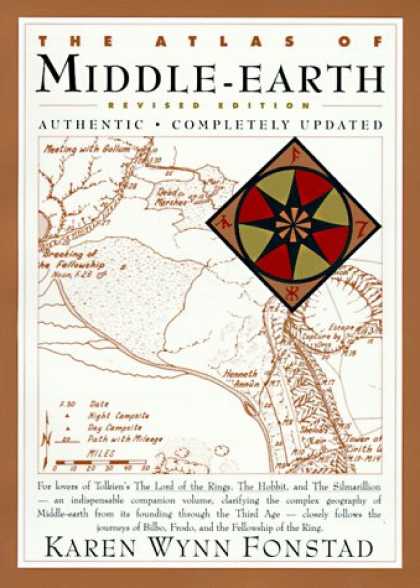 J.R.R. Tolkien Books - The Atlas of Middle-Earth