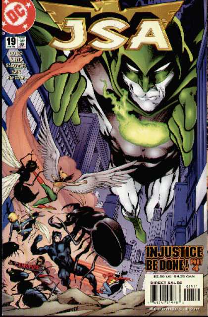 JSA 19 - In Justice Be Done - Batman - City - Superhero - Flash - Alan Davis