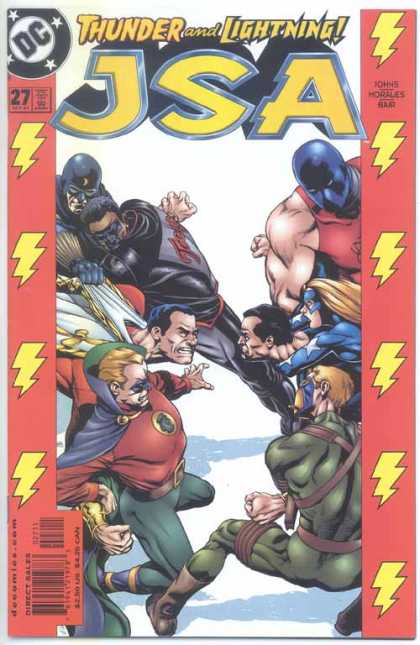 JSA 27 - Thunder - Lightning - Dc - Direct Sales - Fight - Ralph Morales