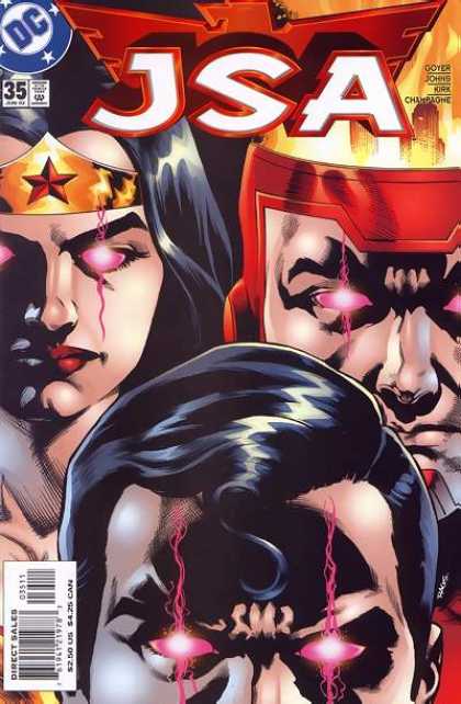 JSA 35 - Dc - Dc Comics - Super Heroes - Wonder Woman - Super Man - Ralph Morales