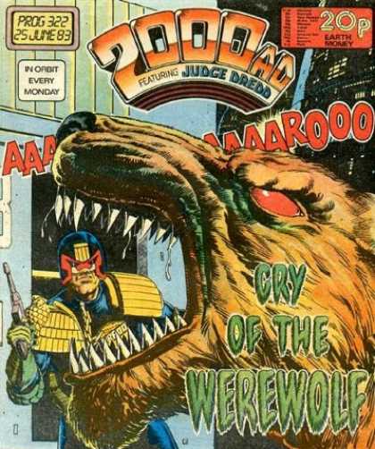 Judge Dredd - 2000 AD 322 - Werewolf