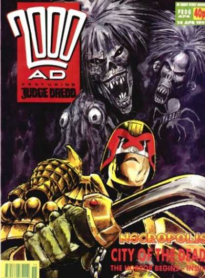 Judge Dredd - 2000 AD 674