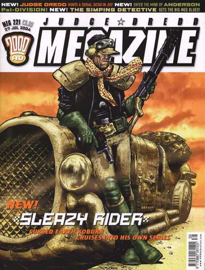 Judge Dredd Megazine IV 221 - Wasteland - New - Cursed - Series - Cruises