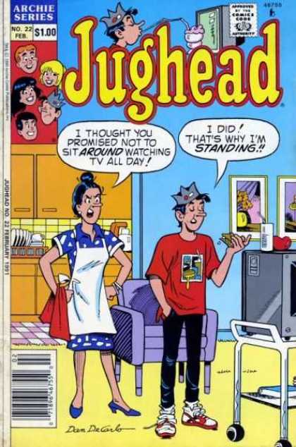 Jughead 2 22 - Television - Kitchen - Apron - Dishes - Tennis Shoes