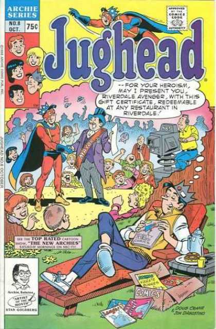 Jughead 2 8 - Daydream - Camera - Food - Table - Comics