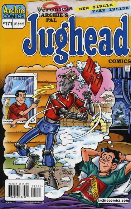 Single - Free - Inside - Robotics - Snow Shovel Jughead Comics 171 - Single - Free - Inside - Robotics - Snow Shovel