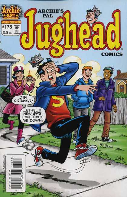 Running - Gps - Track - Doomed - Ethel Jughead Comics 178 - Running - Gps - Track - Doomed - Ethel