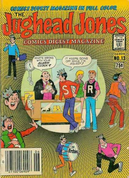 Jughead Jones Digest 13 - Clock - Store - Watches - Alarm - Drum