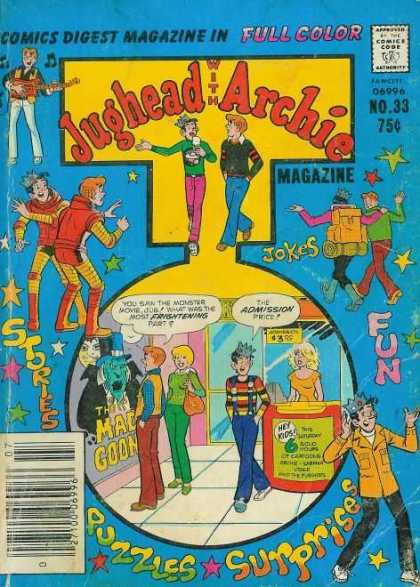 Jughead with Archie Digest 33 - Puzzles - Stories - Jokes - Surprises - Fun
